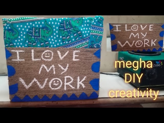 ઓર્ગેનાઇઝર #Cardboard organizer# #megha DIY creativity# #વેસ્ટ વસ્તુમાંથી બનાવો બેસ્ટ# #ગુજરાતી#