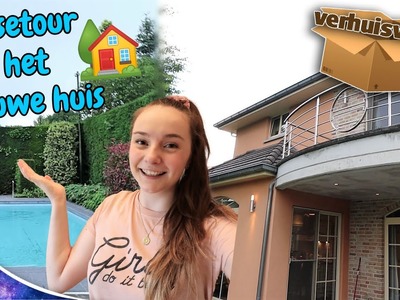 HOUSETOUR van het nieuwe huis! | #verhuisvlog2 #vlog90