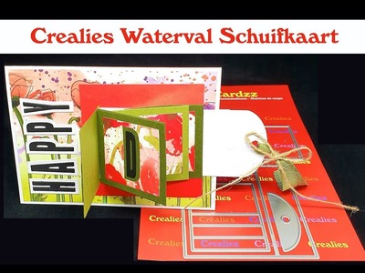 Crealies Waterval Schuifkaart (Nederlands gesproken)