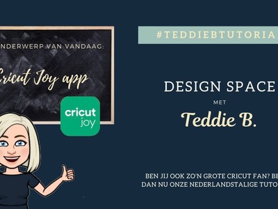 Cricut Joy APP | Teddie B.