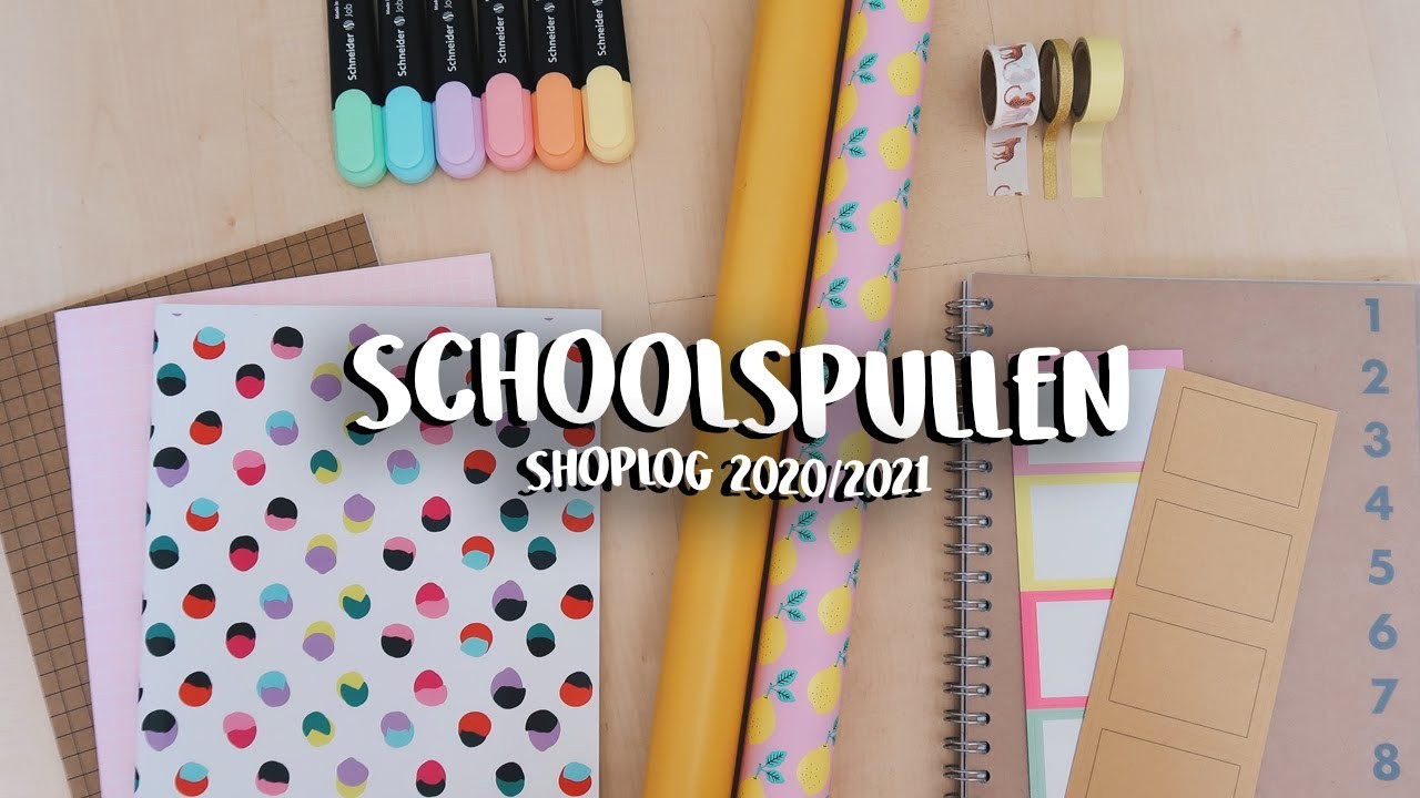 Schoolspullen shoplog 2020.2021 - Back to school - LeilaChannel