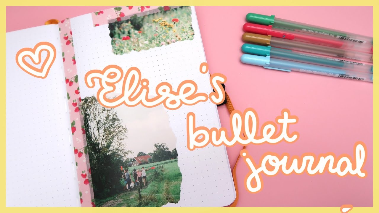 Mijn Bullet Journal | Juli zomerspread!