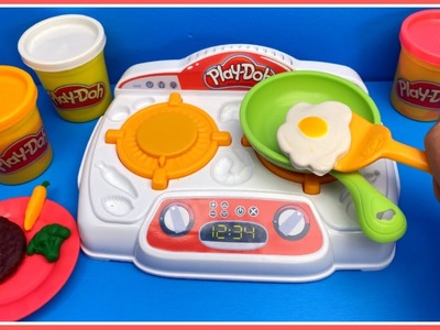 Play-Doh speelgoed keuken uitpakken en spelen | Family Toys Collector