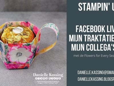 Stampin' Up! Facebook Live - traktatie.swap - NL