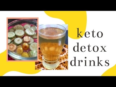 Keto Recipes || Keto Detox Water || Jeera Water || Lemon cucumber Aubergine water