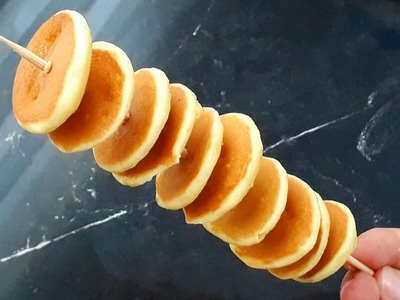 Nieuwe TikTok Trending. !! Hoe Maak Je Mini Pannenkoeken?? - Mini Pancake Cereal Recipe
