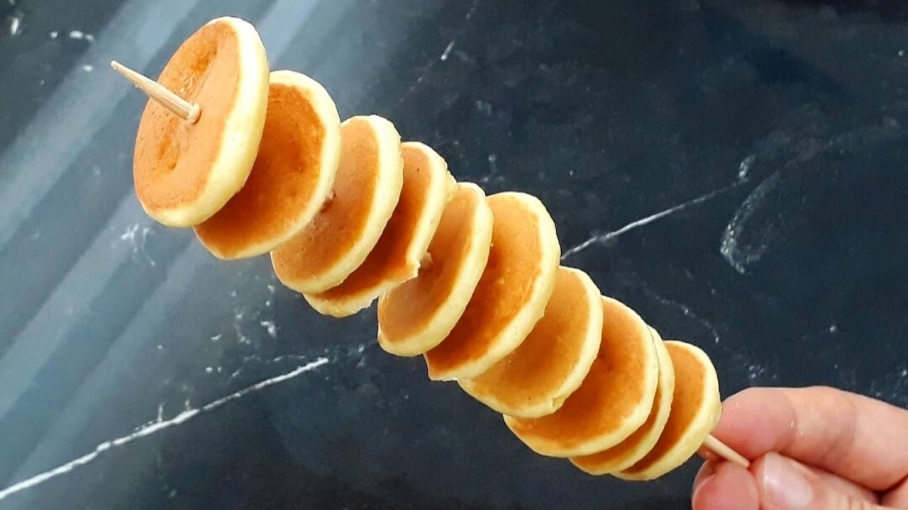 Nieuwe TikTok Trending. !! Hoe Maak Je Mini Pannenkoeken?? - Mini Pancake Cereal Recipe