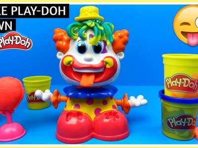 Play Doh Clown speelset en kleurwedstrijd | Family Toys Collector