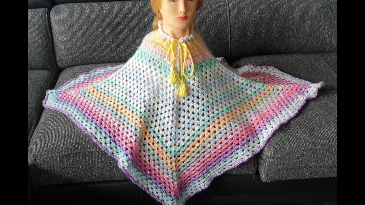 Poncho voor kinderen