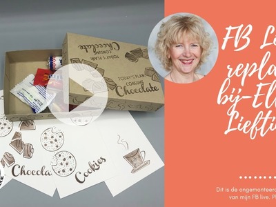 Kado Doosje met chocolade en kaartjes met de set #nothing's better than van Stampin' Up!
