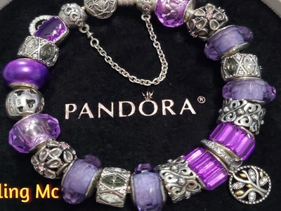 DIY For Mother's Gift Idea | Pandora Bracelet with Chamilia Swarovski Charms Design
