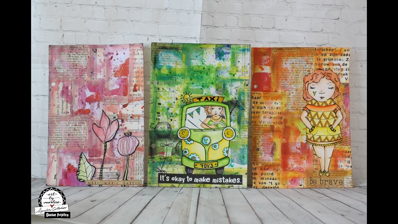 Journalpagina patchwork