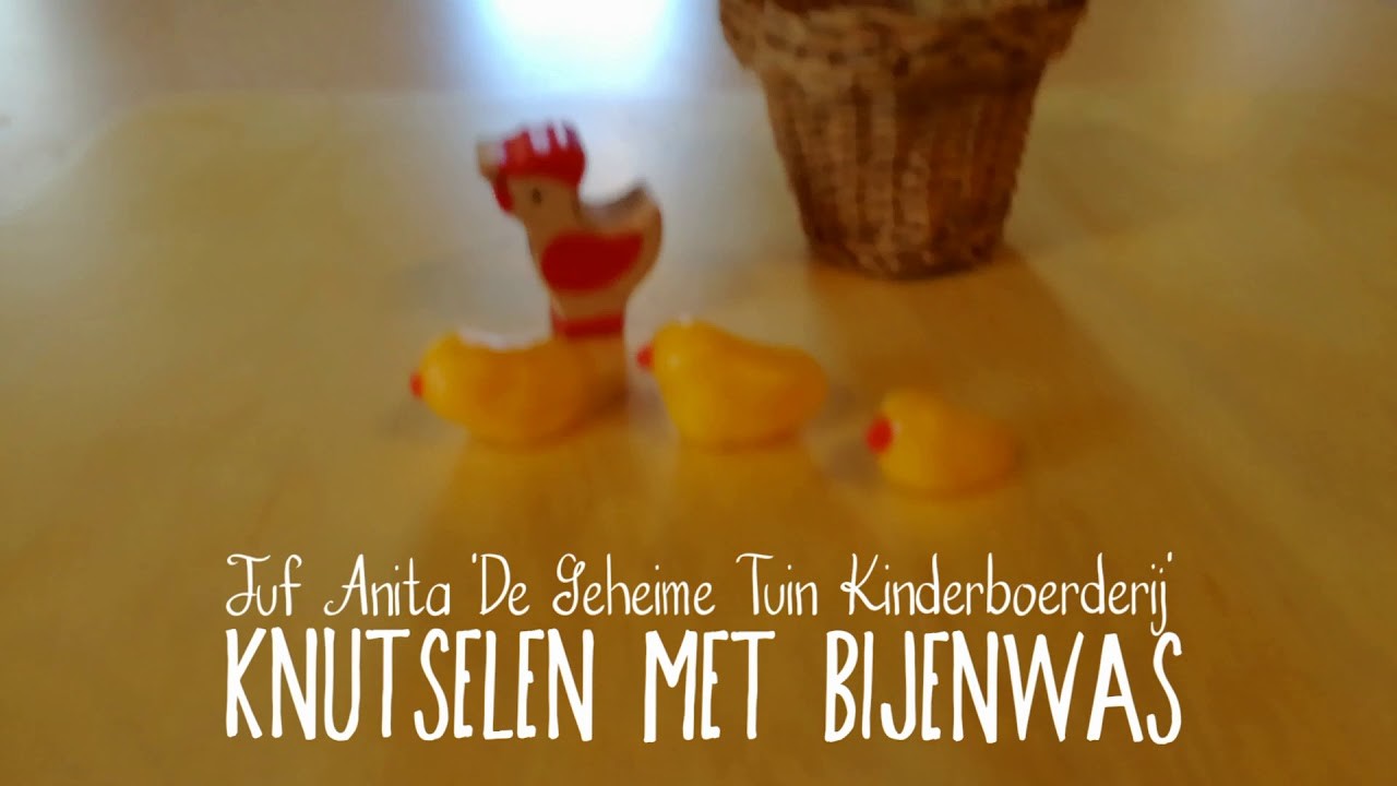 Knutselen met bijenwas