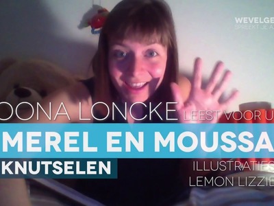Merel en Moussa - knutselen