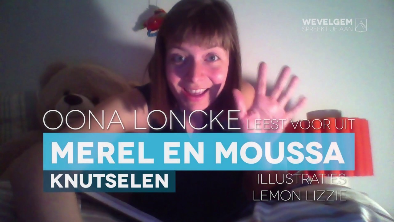 Merel en Moussa - knutselen