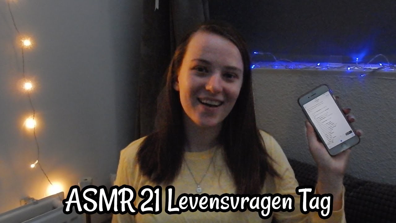 ASMR Kletsen: 21 Levensvragen Tag ✨| Nederlands Dutch || ASMR Mandy Denise