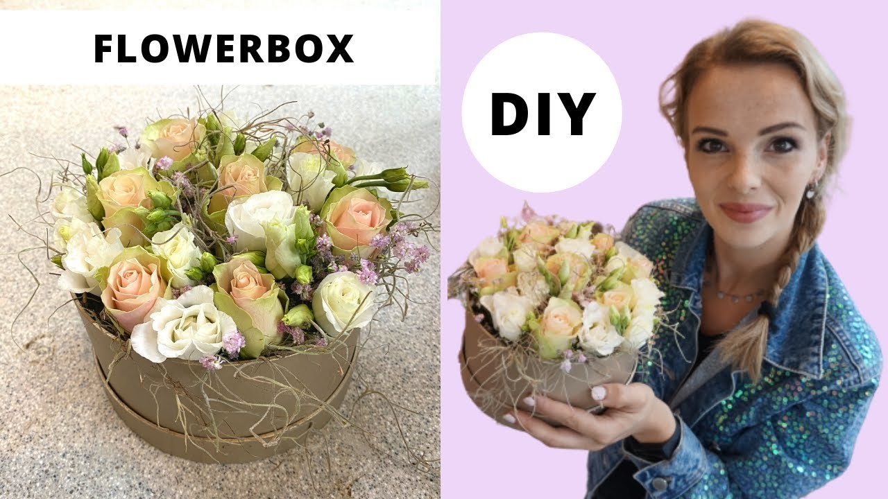 Flowerbox????| Cursus bloemschikken| Les #15 | Carlein Tukkers