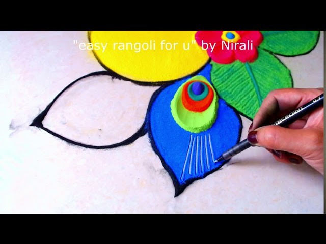 Janmashtami Special Rangoli Design 2019