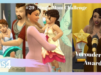 ????Een dubbele verjaardag! + ????Awards!.Sims 4|????‍????‍????Single Mom Challenge #29