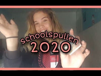 Schoolspullen 2020