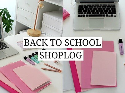 BACK TO SCHOOL SHOPLOG 2020 (hema & sostrene grene) | ISA