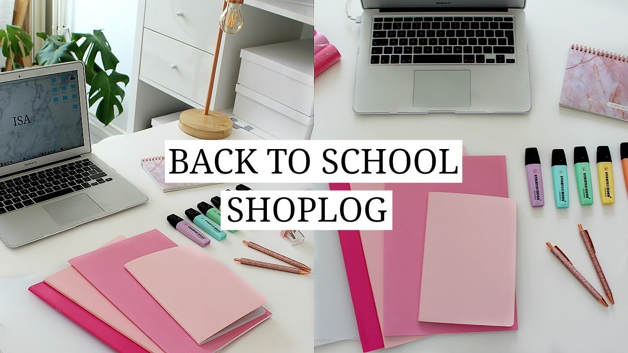 BACK TO SCHOOL SHOPLOG 2020 (hema & sostrene grene) | ISA