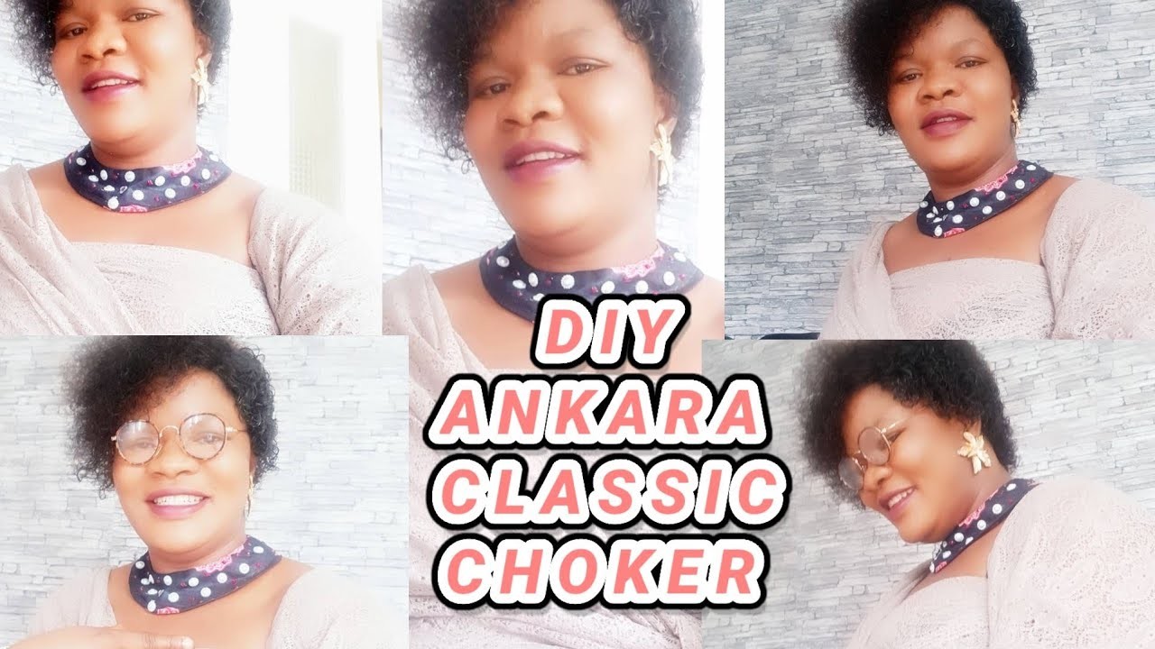 DIY ANKARA CLASSICS CHOKER.BUKKY WORLD