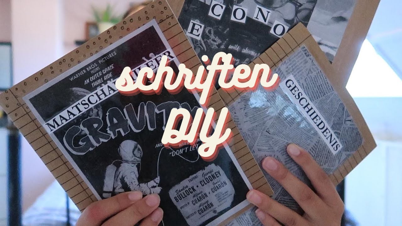 Schriften DIY || #backtoschool