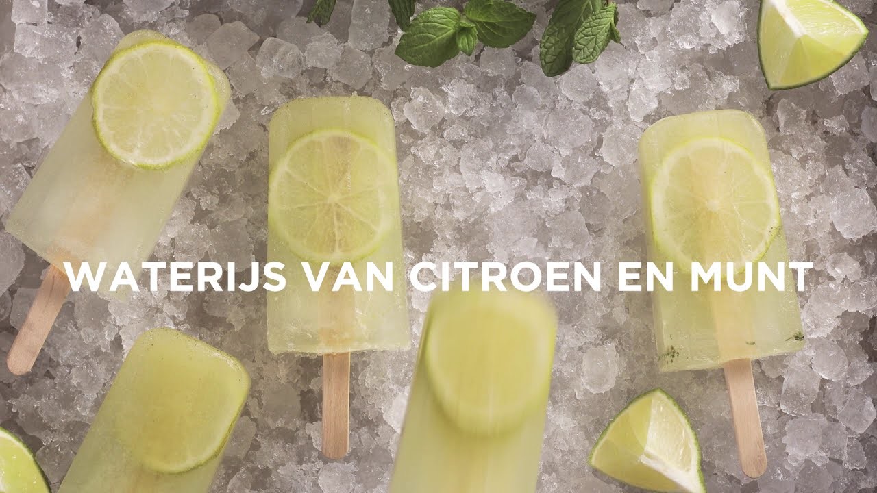 Waterijsjes van citroen en munt | Hoe maak je jouw eigen waterijsjes? | Juice Plus+