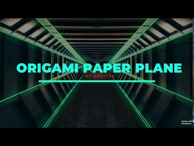 ORIGAMI PAPER PLANE 2020 |EASY PAPER PLANE.