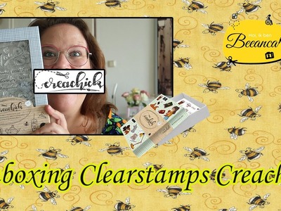 UNBOXING CREACHICK CLEARSTAMPS