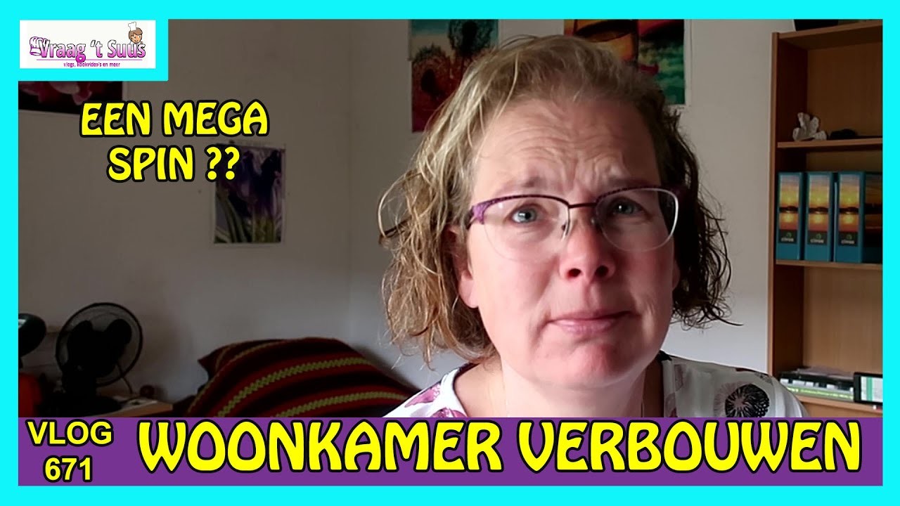 Woonkamer verbouwen en is er een mega spin ?  | vlog 671