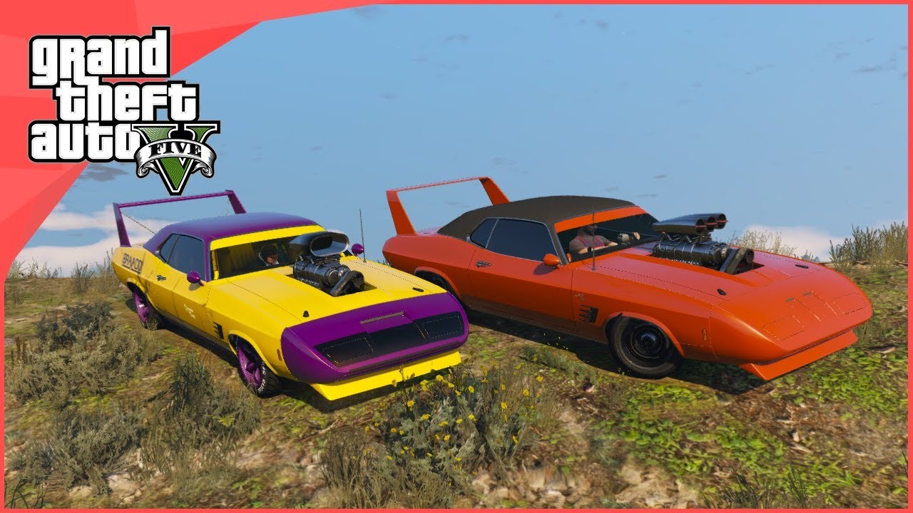 GTA V - NIEUWE MUSCLE CAR PIMPEN!