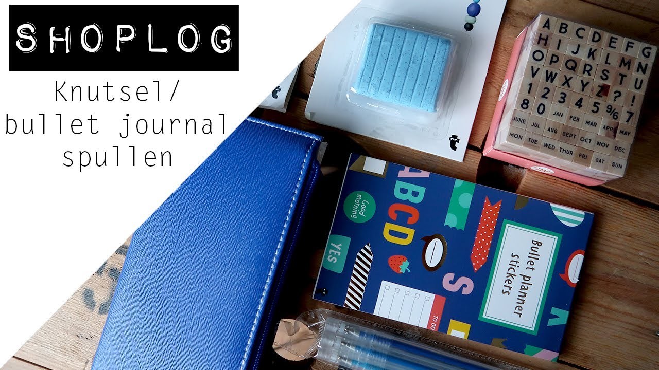 SHOPLOG || Knutselspullen Bullet Journal 19 (Action.Sostrene grene. Flying tiger)