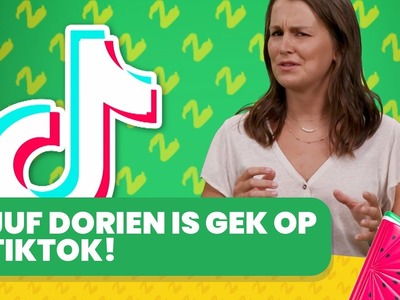 Juf Dorien is gek op TikTok! | Leerjaar 3 & 4