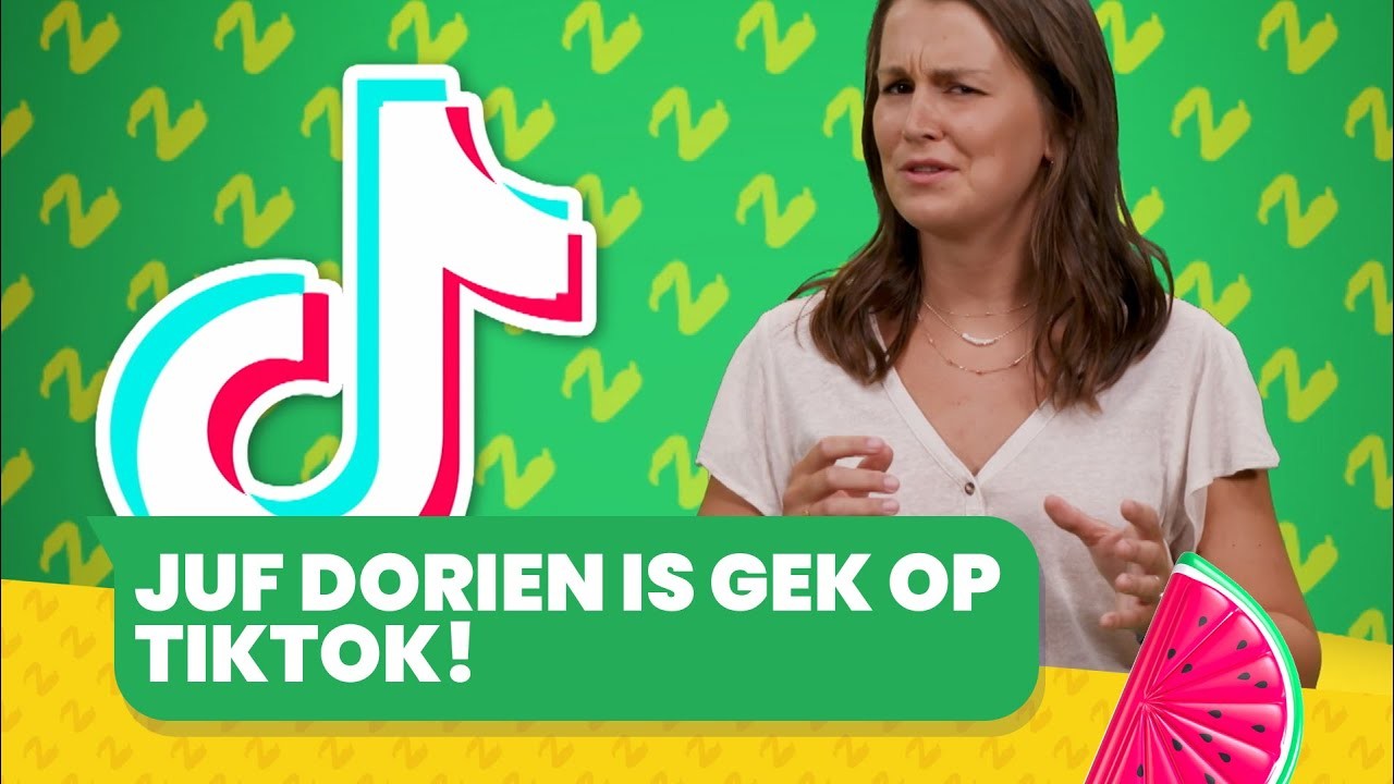 Juf Dorien is gek op TikTok! | Leerjaar 3 & 4