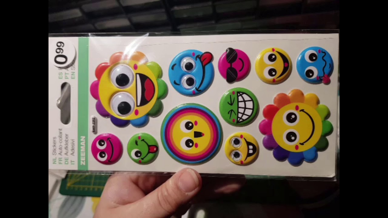 SHOPLOG: ZEEMAN, PRIMARK, SO LOW EN WIBRA. met allemaal stickers en andere knutsel spullen