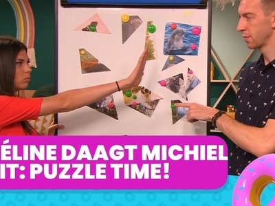 Céline daagt Michiel uit: puzzle time! | Leerjaar 1 & 2