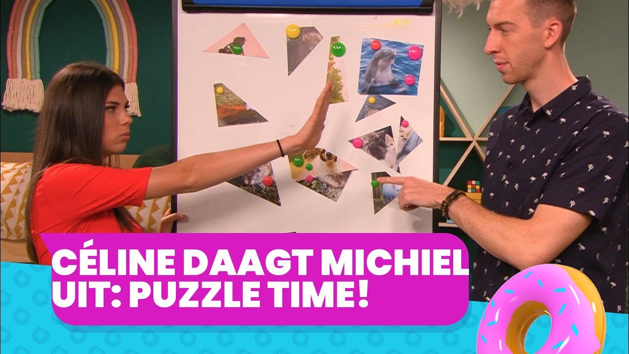 Céline daagt Michiel uit: puzzle time! | Leerjaar 1 & 2