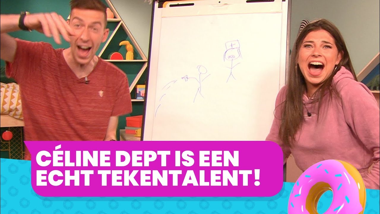 Céline Dept is een echt tekentalent! | Leerjaar 1 & 2