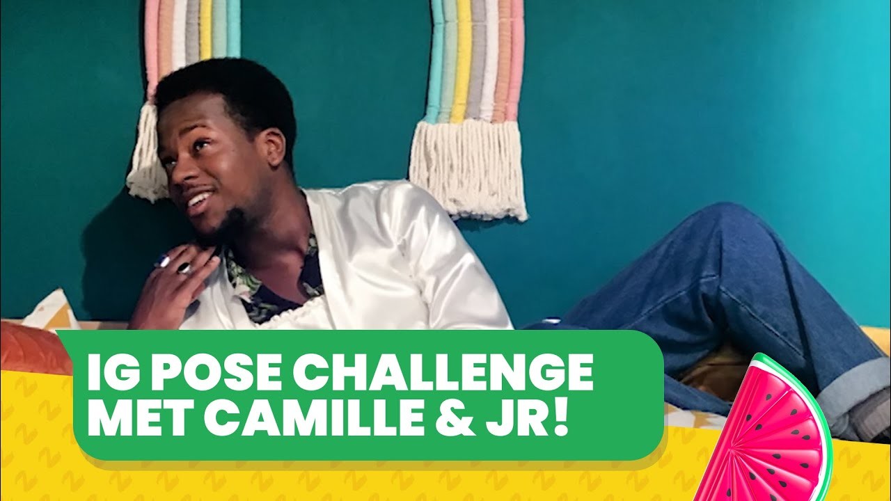 IG pose challenge met Camille en JR! | Leerjaar 3 & 4