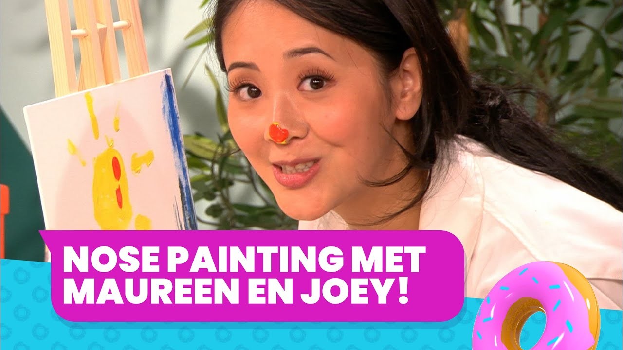 Nose painting met Maureen en Joey! | Leerjaar 1 & 2