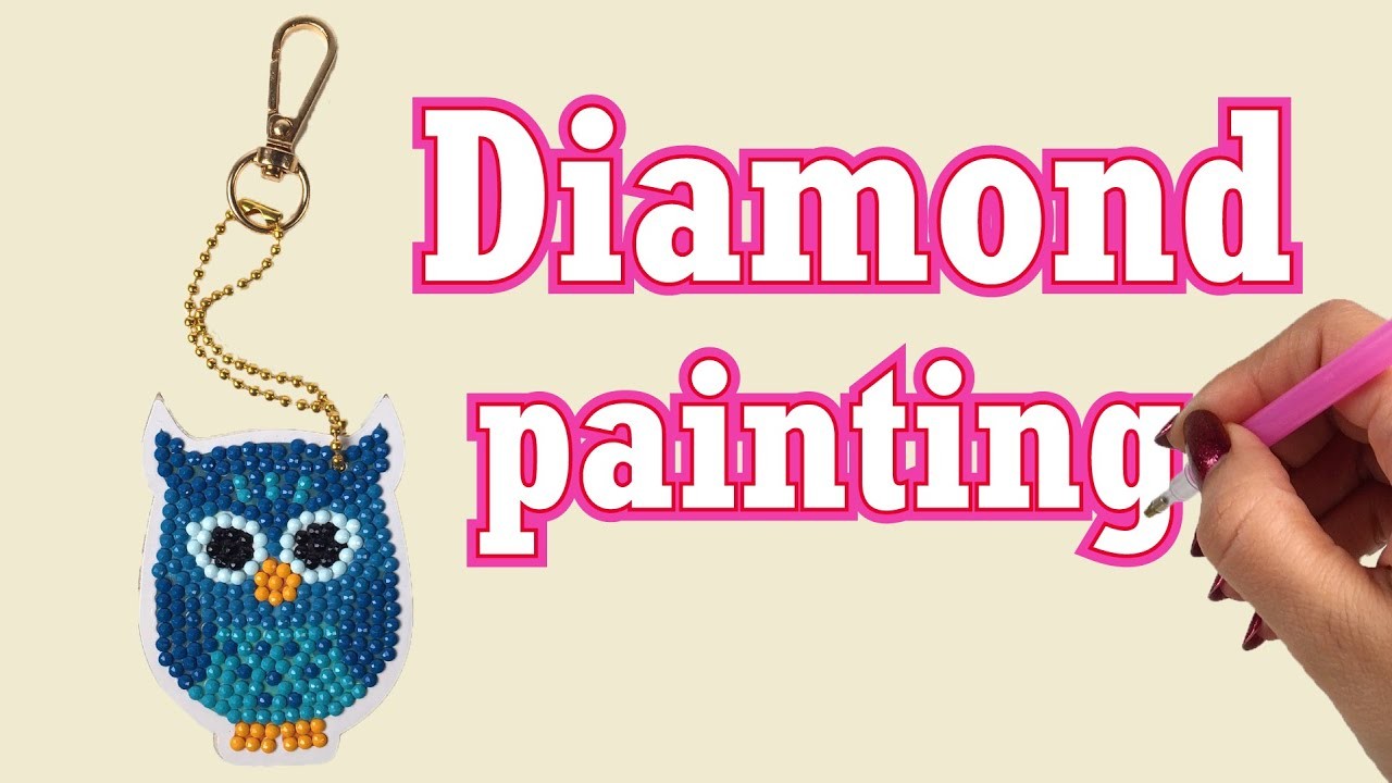 Diamond paintings van Aldi: sleutelhanger