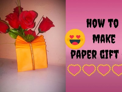 Easy paper gift bag