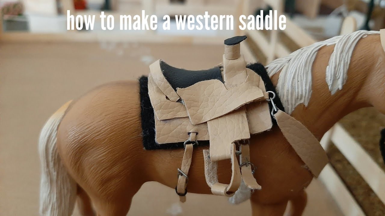 Hoe maak je een western zadel?