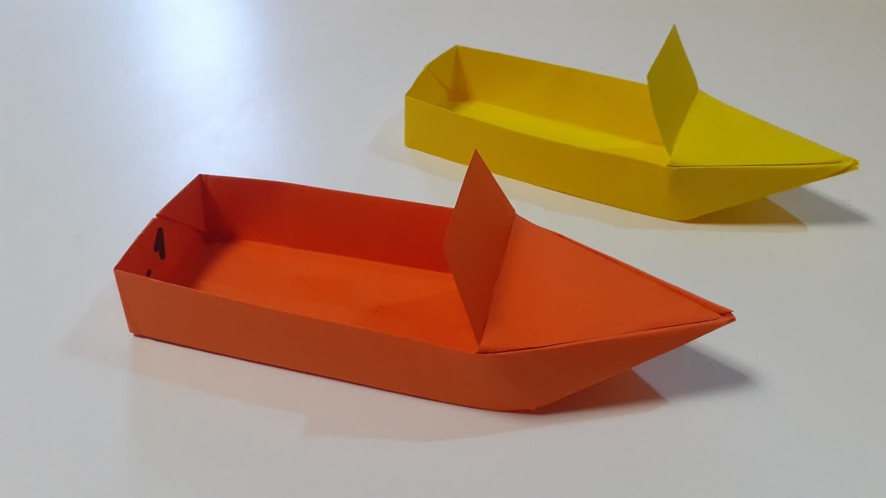 How To Make a Paper Boat & origami boat|como hacer un barco de papel & कैसे एक कागज नाव बनाने के लिए