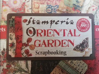 *LIVE* Minialbum Oriental garden (Stamperia) deel 5