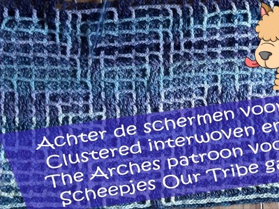 Achter de schermen voor Clustered Interwoven Crochet en The Arches patroon voor Scheepjes Our Tribe