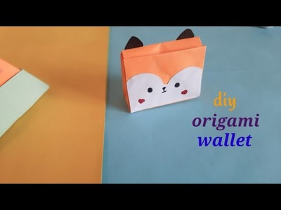 Diy paper wallet || origami paper wallet