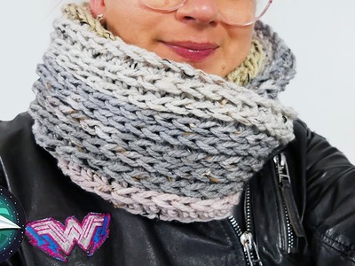 Haken in patronen look | Super mooie sjaal voor de winter | Haken in patroon